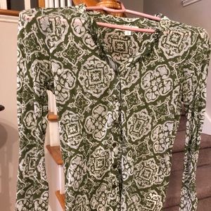 Adorable boho 3/4 sleeve top